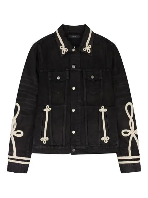 Rough Roping trucker denim jacket by AMIRI