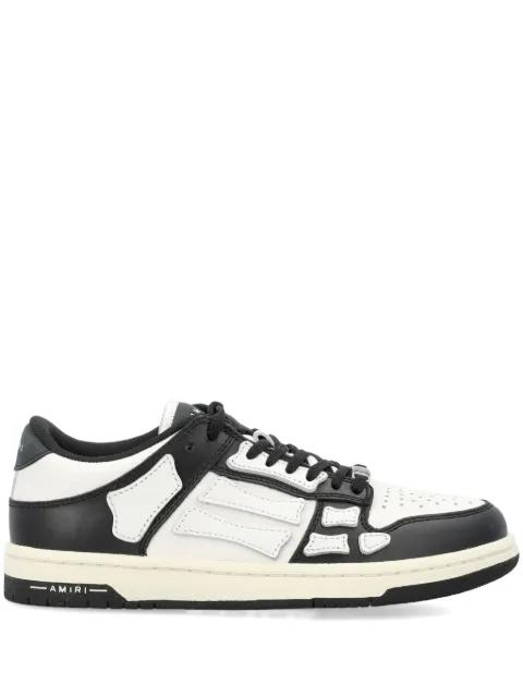 Skel colour-block leather sneakers by AMIRI