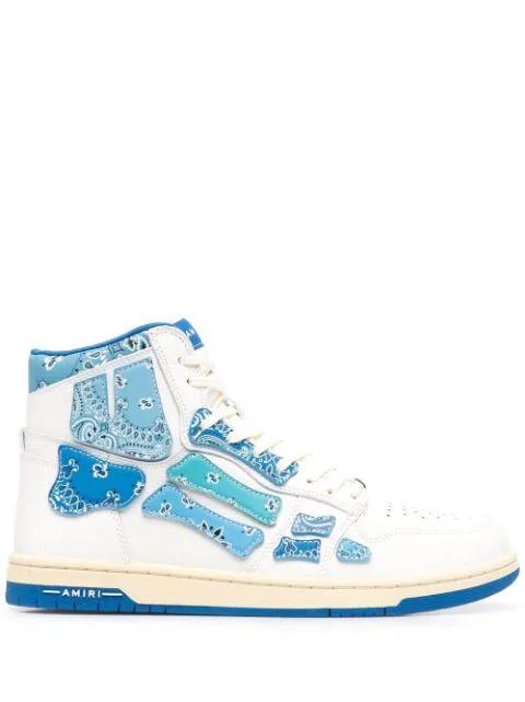 Skel high-top sneakers by AMIRI