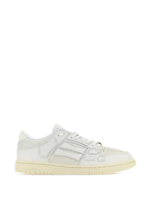 Skel leather sneakers by AMIRI