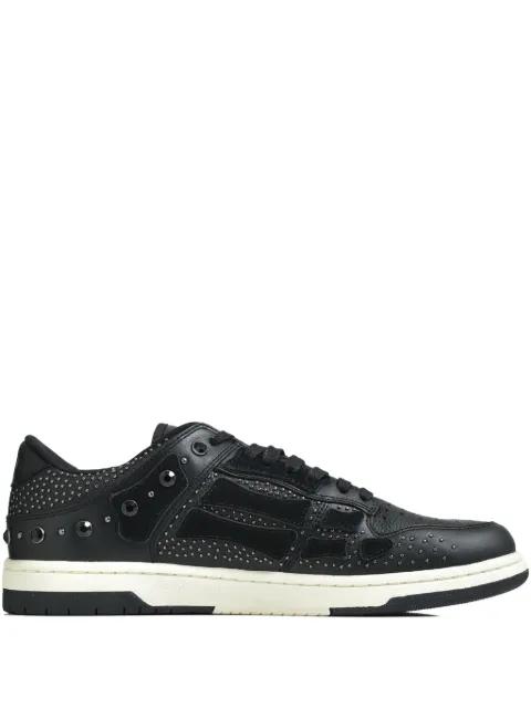 Skel studded lace-up sneakers by AMIRI