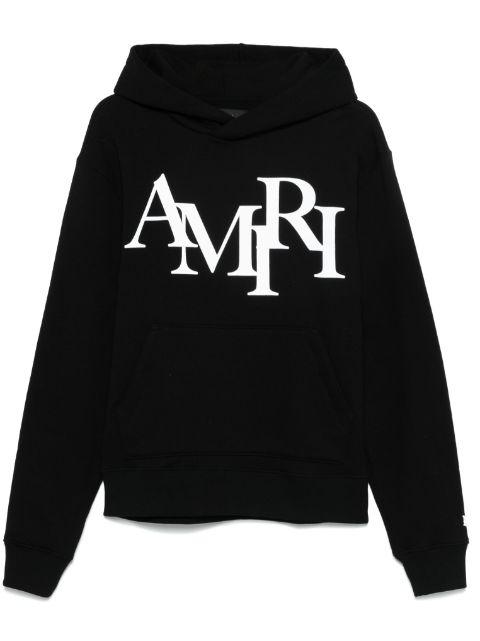 Staggered hoodie by AMIRI
