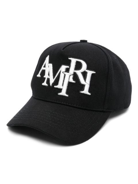 Staggered-logo cap by AMIRI