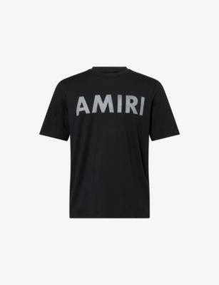 Stencil Logo-Print Cotton-Jersey T-shirt by AMIRI