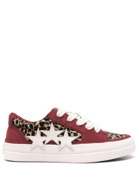Sunset Skate leopard-print sneakers by AMIRI
