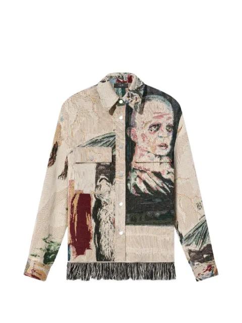 Tapestry Blood 38' jacket by AMIRI