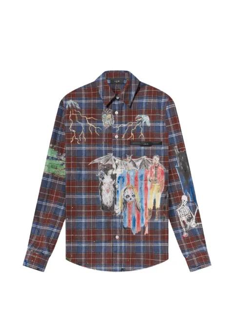 Wes Lang Blood 38' shirt by AMIRI
