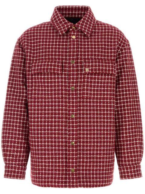 bouclé shirt jacket by AMIRI