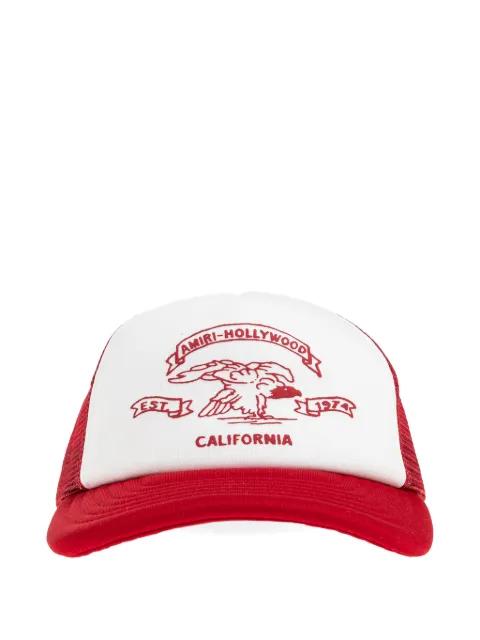california graphic trucker baseball cap by AMIRI