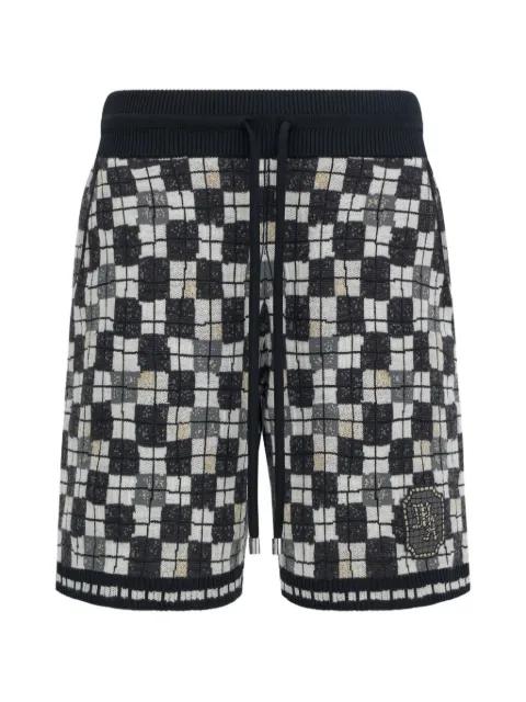 checkered short by AMIRI