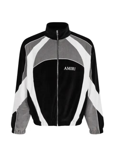 colour-block panelled jacket by AMIRI
