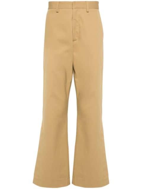 cotton loose-leg chinos by AMIRI
