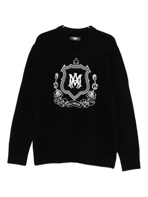crest-print sweatshirt by AMIRI