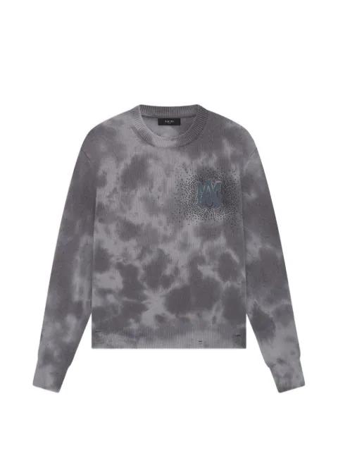 crystal-embellished MA sweatshirt by AMIRI
