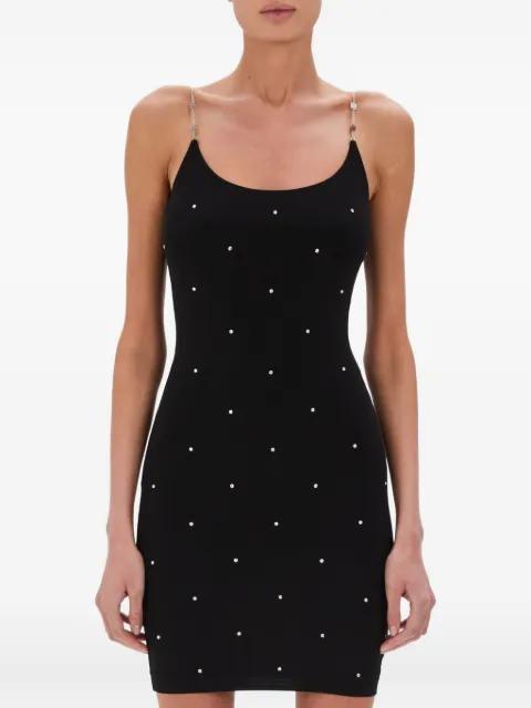 crystal-embellished mini dress by AMIRI