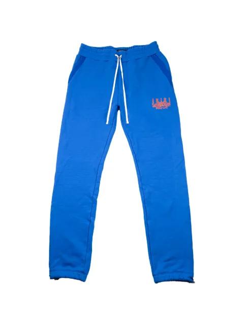 drawstring track pants by AMIRI