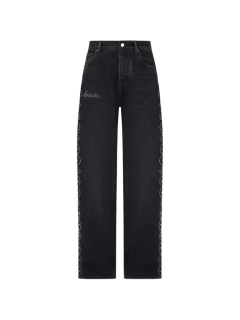 embellished jeans by AMIRI