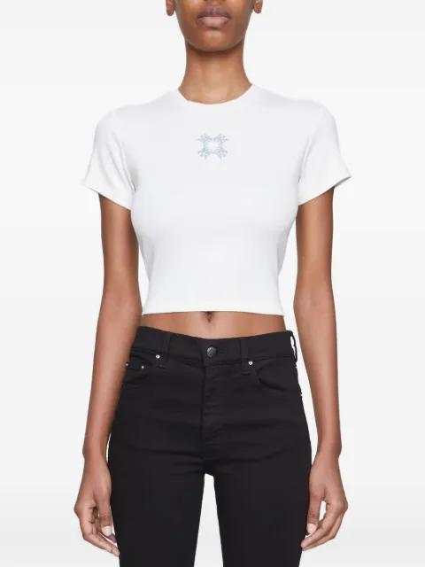 embroidered crew-neck t-shirt by AMIRI