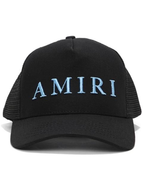 embroidered-logo baseball cap by AMIRI
