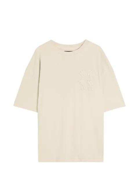embroidered short-sleeve T-shirt by AMIRI