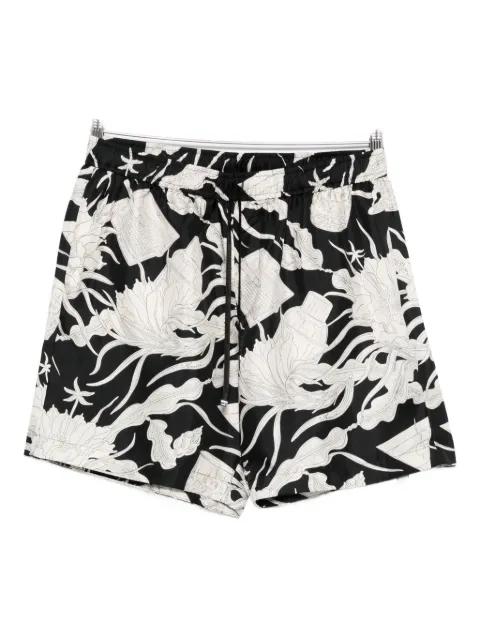 floral-print drawstring shorts by AMIRI