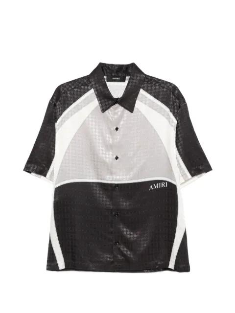 geometric panel shirt by AMIRI