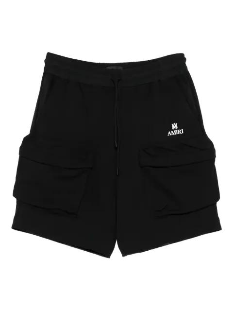 graphic drawstring shorts by AMIRI