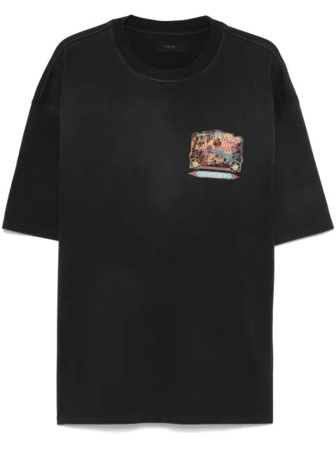 graphic-print T-shirt by AMIRI