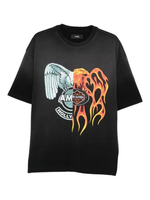graphic-print T-shirt by AMIRI