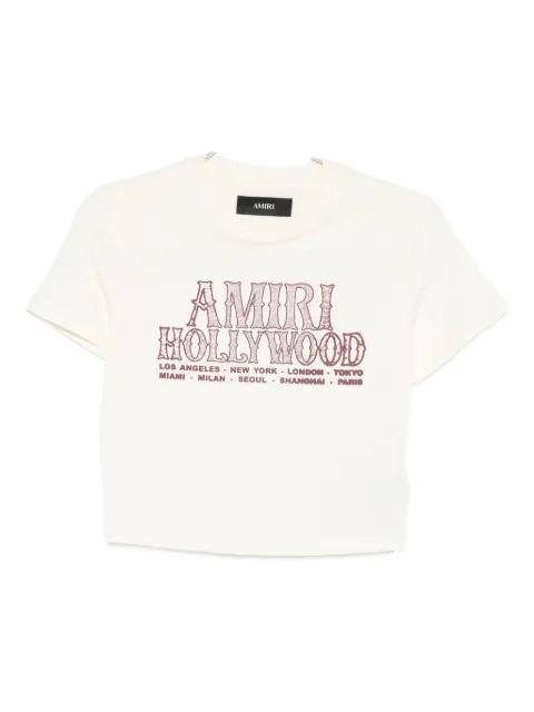 graphic-print short-sleeve T-shirt by AMIRI