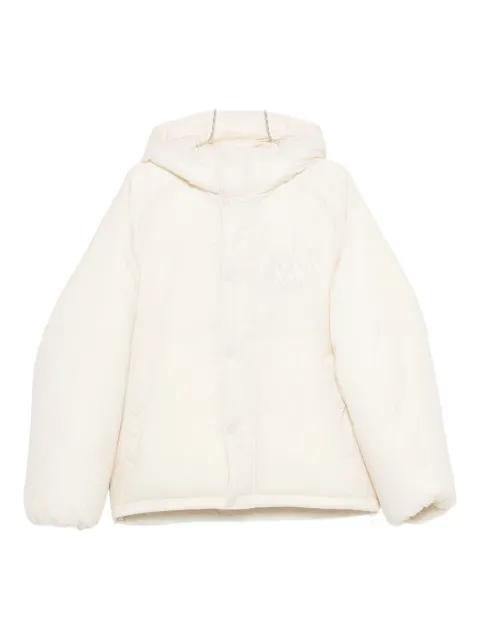 hoodied puffer jacket by AMIRI