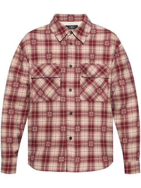 insulated shirt jacket by AMIRI