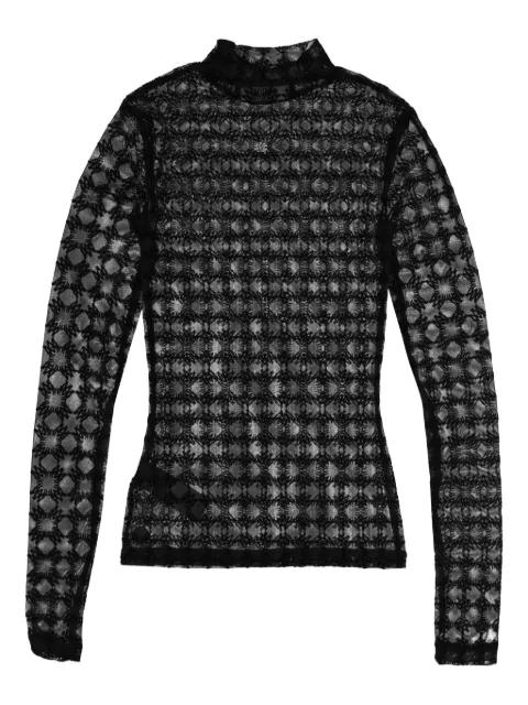 lace top by AMIRI