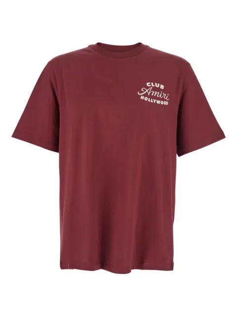 lettering T-shirt by AMIRI