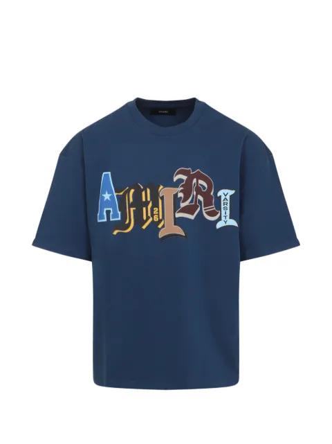 logo-appliqué T-shirt by AMIRI