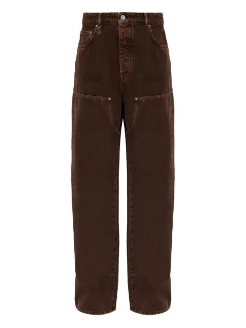 logo-charm jeans by AMIRI