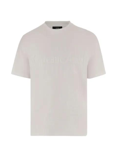 logo-detail crew-neck T-shirt by AMIRI