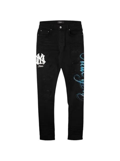 logo-detail jeans by AMIRI