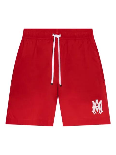 logo drawstring swim shorts by AMIRI