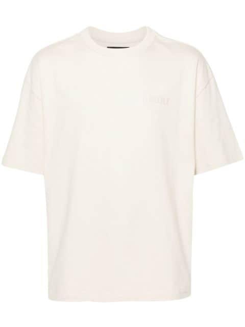 logo-embroidered cotton t-shirt by AMIRI