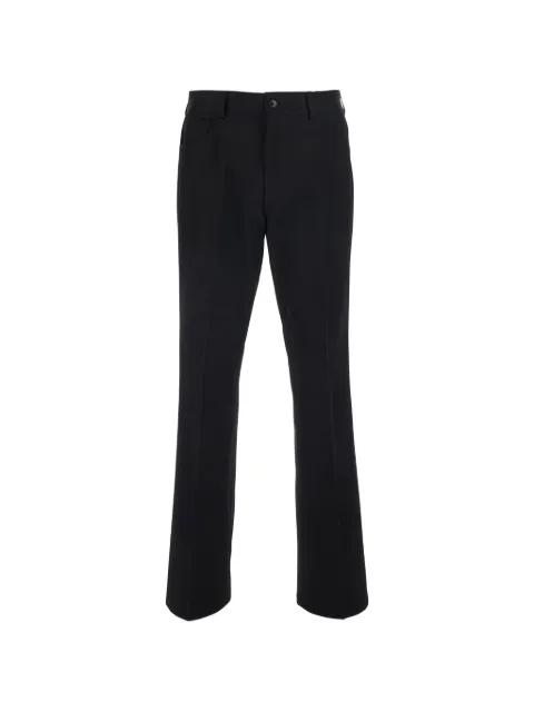 logo-embroidered tailored trousers by AMIRI