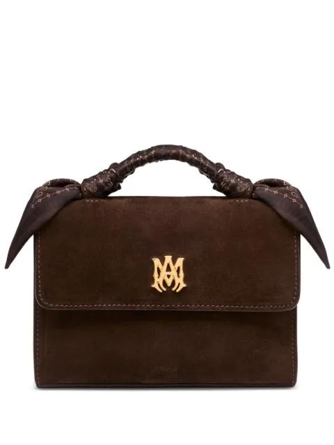 logo handle micro bag by AMIRI