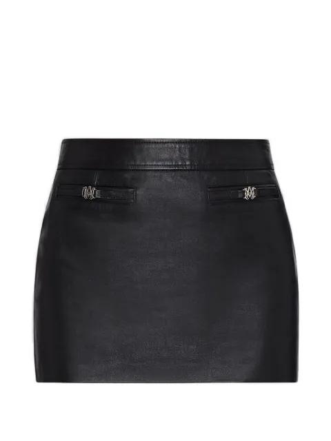 logo mini skirt by AMIRI