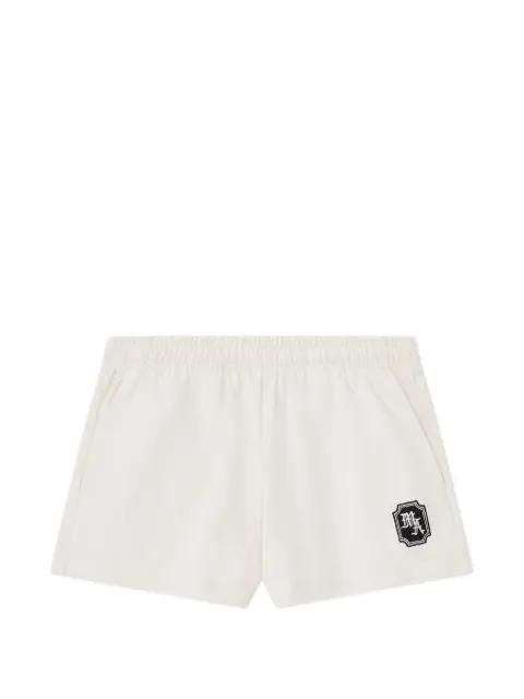 logo-patch mini shorts by AMIRI