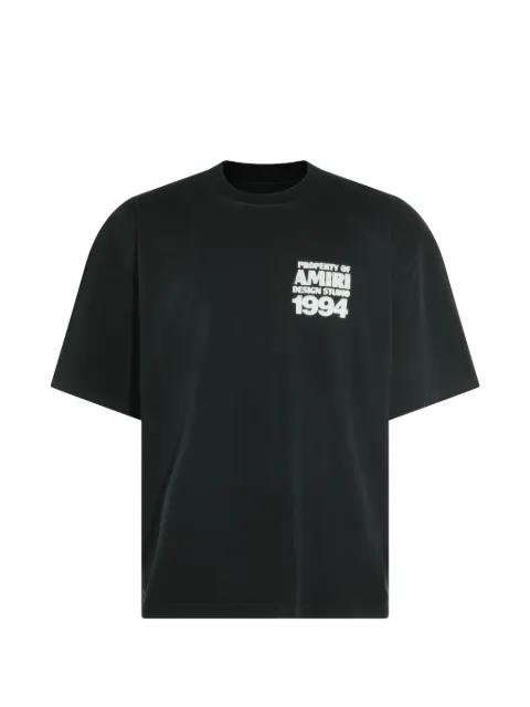logo-print T-shirt by AMIRI