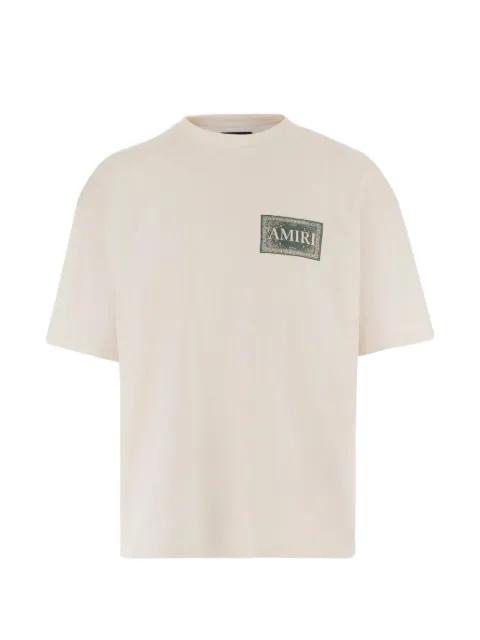 logo-print T-shirt by AMIRI