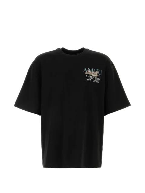 logo-print T-shirt by AMIRI