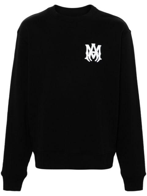 logo-print cotton sweatshirt by AMIRI