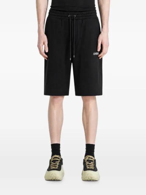 logo-print drawstring shorts by AMIRI