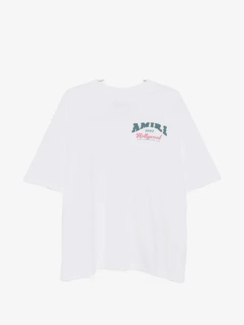 logo-print oversized T-shirt by AMIRI